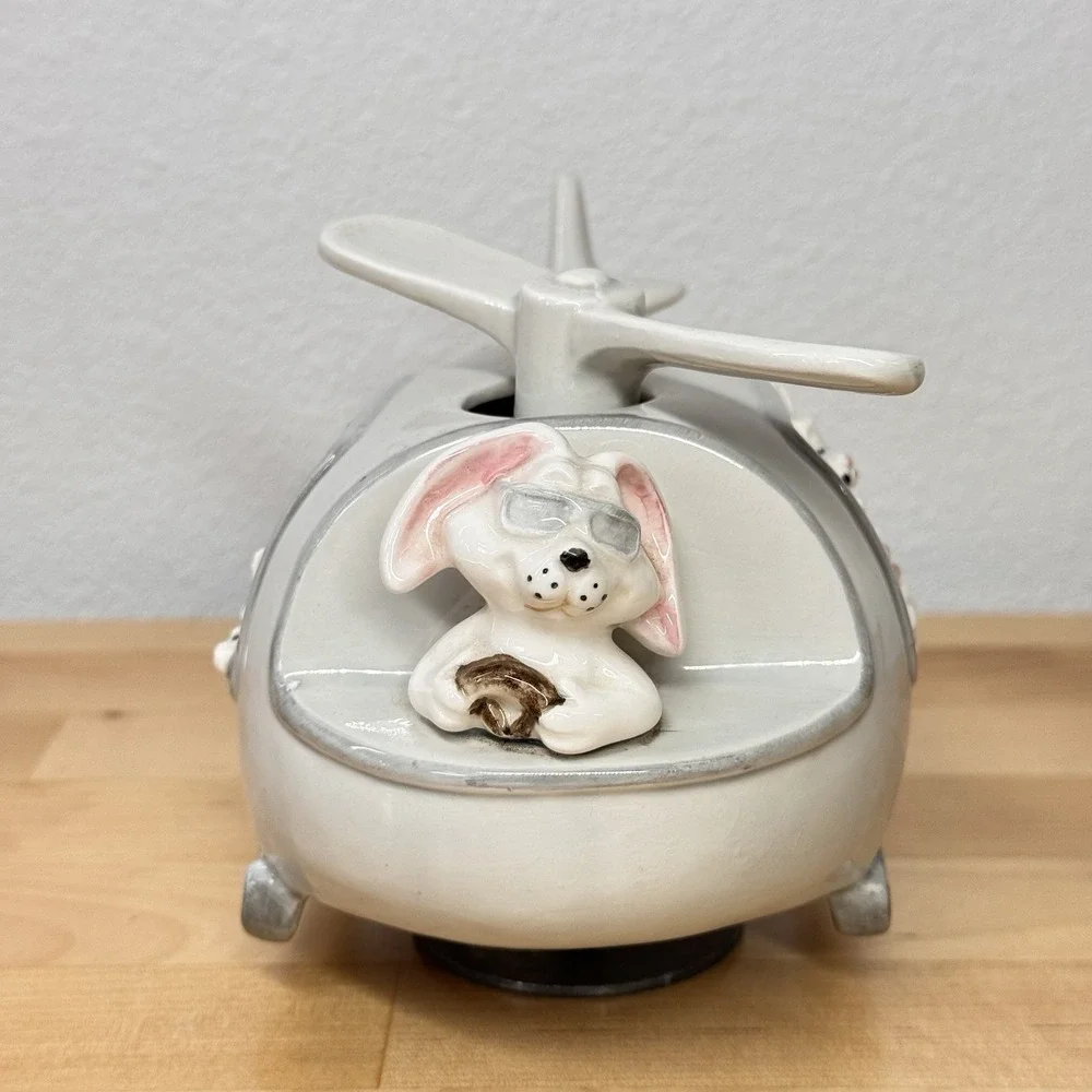 Rare Quon-quon Bunny Airplane 